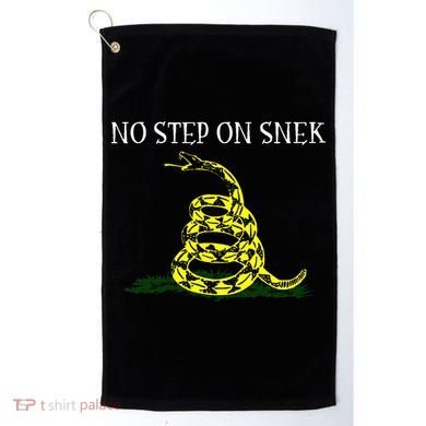 No Step On Snek  Golf Towel