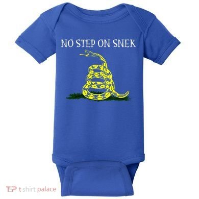 No Step On Snek  Baby Bodysuit