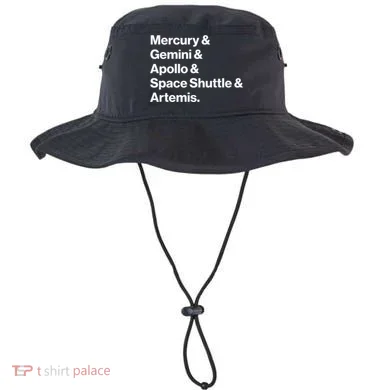 NASA Space Programs Mercury Gemini Apollo Shuttle Artemis Bucket Hat