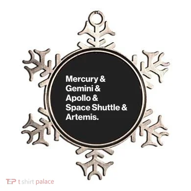 NASA Space Programs Mercury Gemini Apollo Shuttle Artemis Ornament