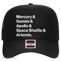 NASA Space Programs Mercury Gemini Apollo Shuttle Artemis Hat thumb 0