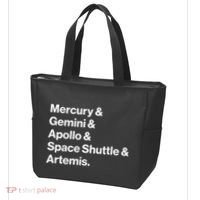 NASA Space Programs Mercury Gemini Apollo Shuttle Artemis Tote Bag thumb 3