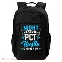 Night Shift PCT Patient Care Technician Backpack thumb 0