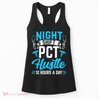 Night Shift PCT Patient Care Technician Women's Tank Top thumb 0