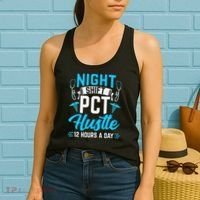 Night Shift PCT Patient Care Technician Women's Tank Top thumb 2