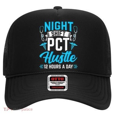 Night Shift PCT Patient Care Technician Hat