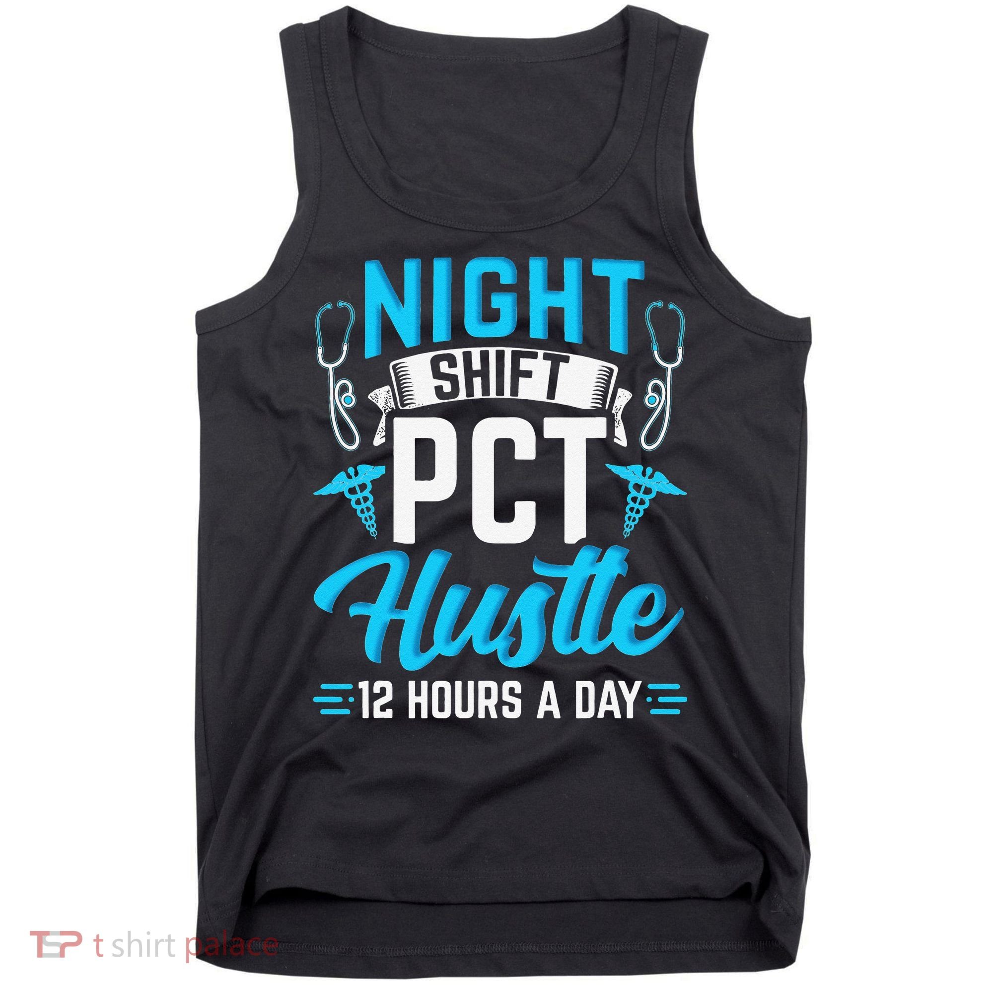 Night Shift PCT Patient Care Technician Tank Top
