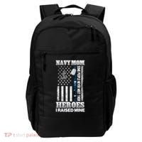 NavyMom Some People Never Meet Their Heroes I Raised Mine Backpack thumb 0