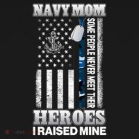 NavyMom Some People Never Meet Their Heroes I Raised Mine Backpack thumb 2