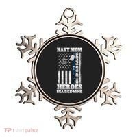 NavyMom Some People Never Meet Their Heroes I Raised Mine Ornament thumb 0