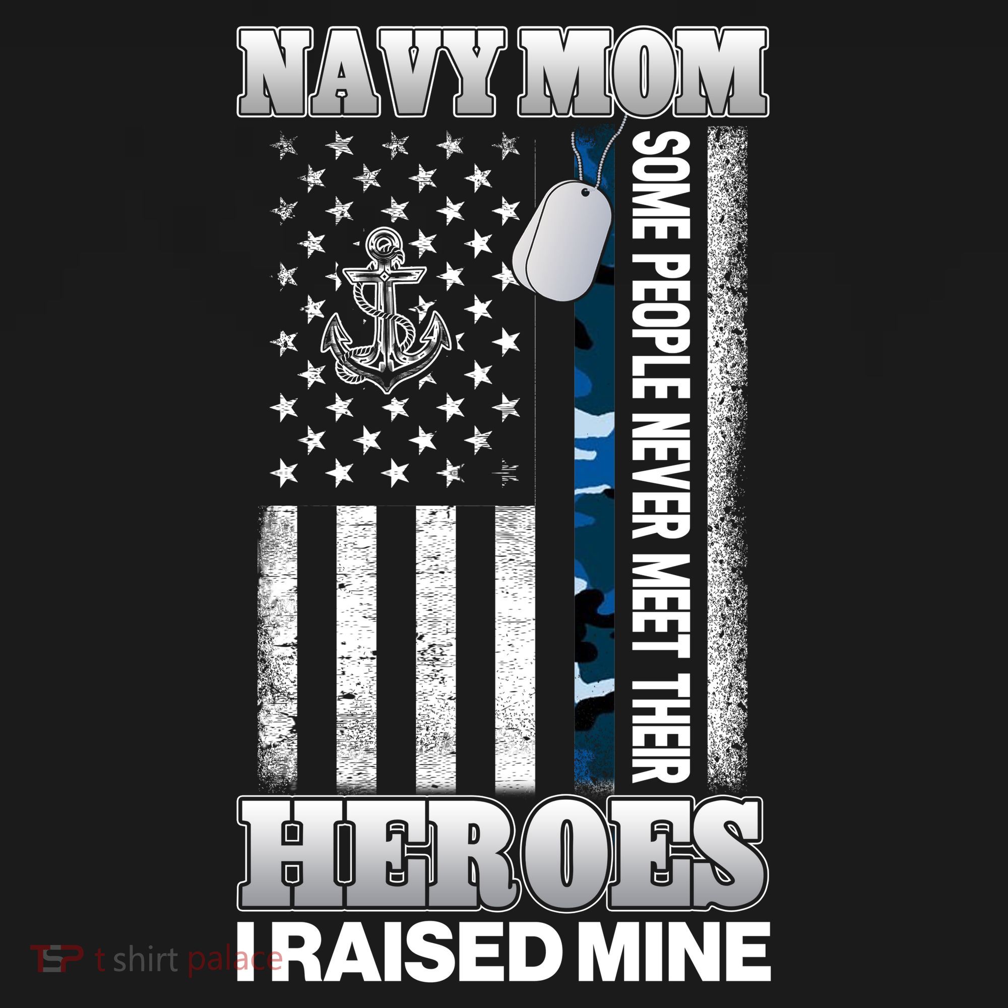 NavyMom Some People Never Meet Their Heroes I Raised Mine Ornament