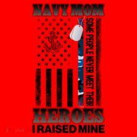 NavyMom Some People Never Meet Their Heroes I Raised Mine Santa Hat thumb 1