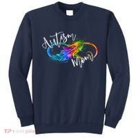 Neurodiversity Symbol Rainbow Infinity Autism Mom Awareness Sweatshirt thumb 0