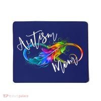 Neurodiversity Symbol Rainbow Infinity Autism Mom Awareness Mousepad thumb 0