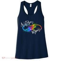 Neurodiversity Symbol Rainbow Infinity Autism Mom Awareness Women's Tank Top thumb 0