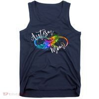 Neurodiversity Symbol Rainbow Infinity Autism Mom Awareness Tank Top thumb 0