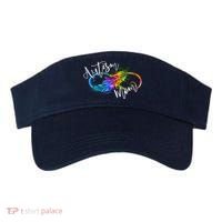 Neurodiversity Symbol Rainbow Infinity Autism Mom Awareness Visor thumb 0