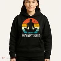 Namastay Sober Recovery Support Sobriety Na Aa Hoodie thumb 5