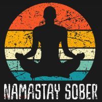 Namastay Sober Recovery Support Sobriety Na Aa Long Sleeve Shirt thumb 2