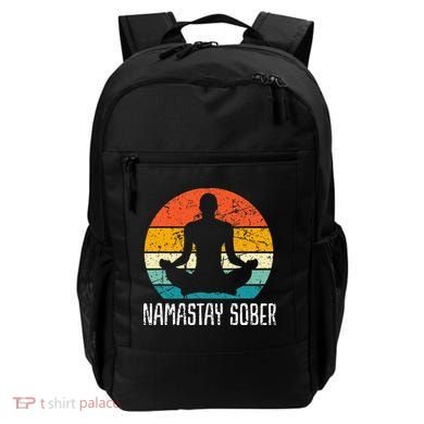 Namastay Sober Recovery Support Sobriety Na Aa Backpack