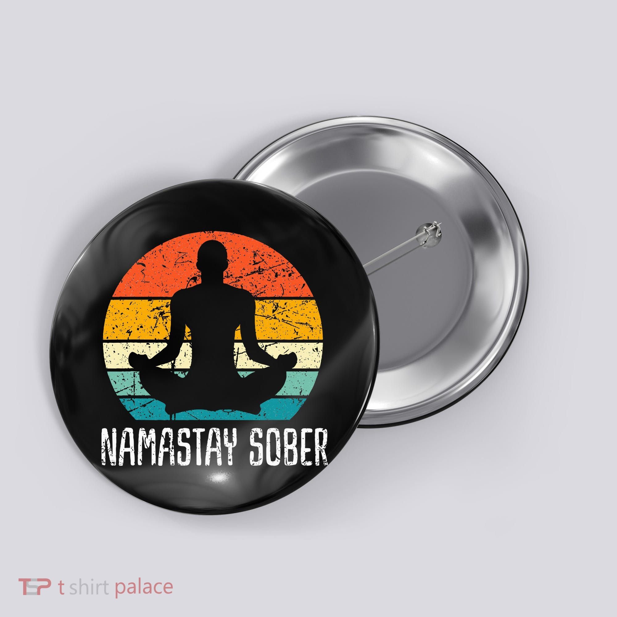 Namastay Sober Recovery Support Sobriety Na Aa Button