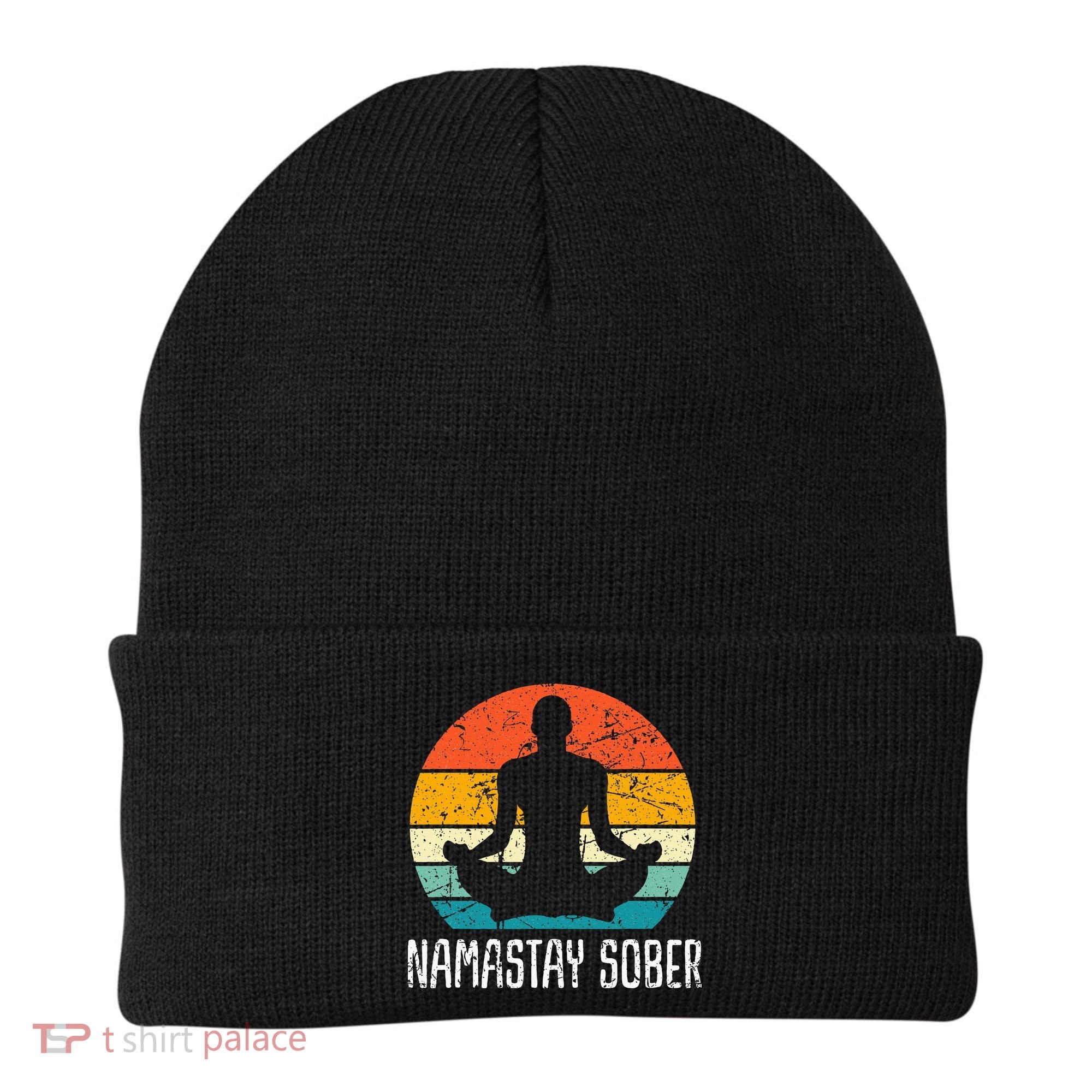 Namastay Sober Recovery Support Sobriety Na Aa Beanie