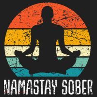 Namastay Sober Recovery Support Sobriety Na Aa Beanie thumb 2
