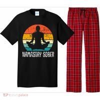 Namastay Sober Recovery Support Sobriety Na Aa Pajama Set thumb 0