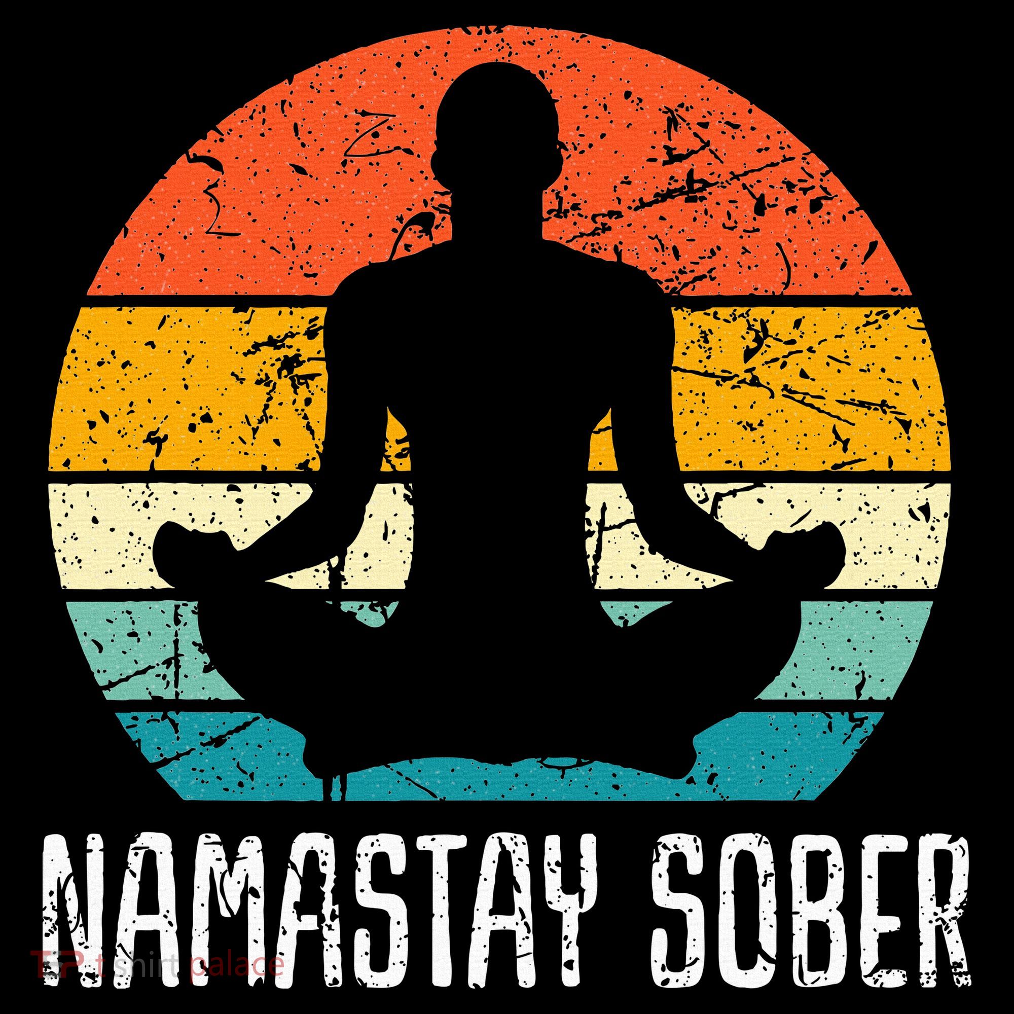 Namastay Sober Recovery Support Sobriety Na Aa Women's Hoodie