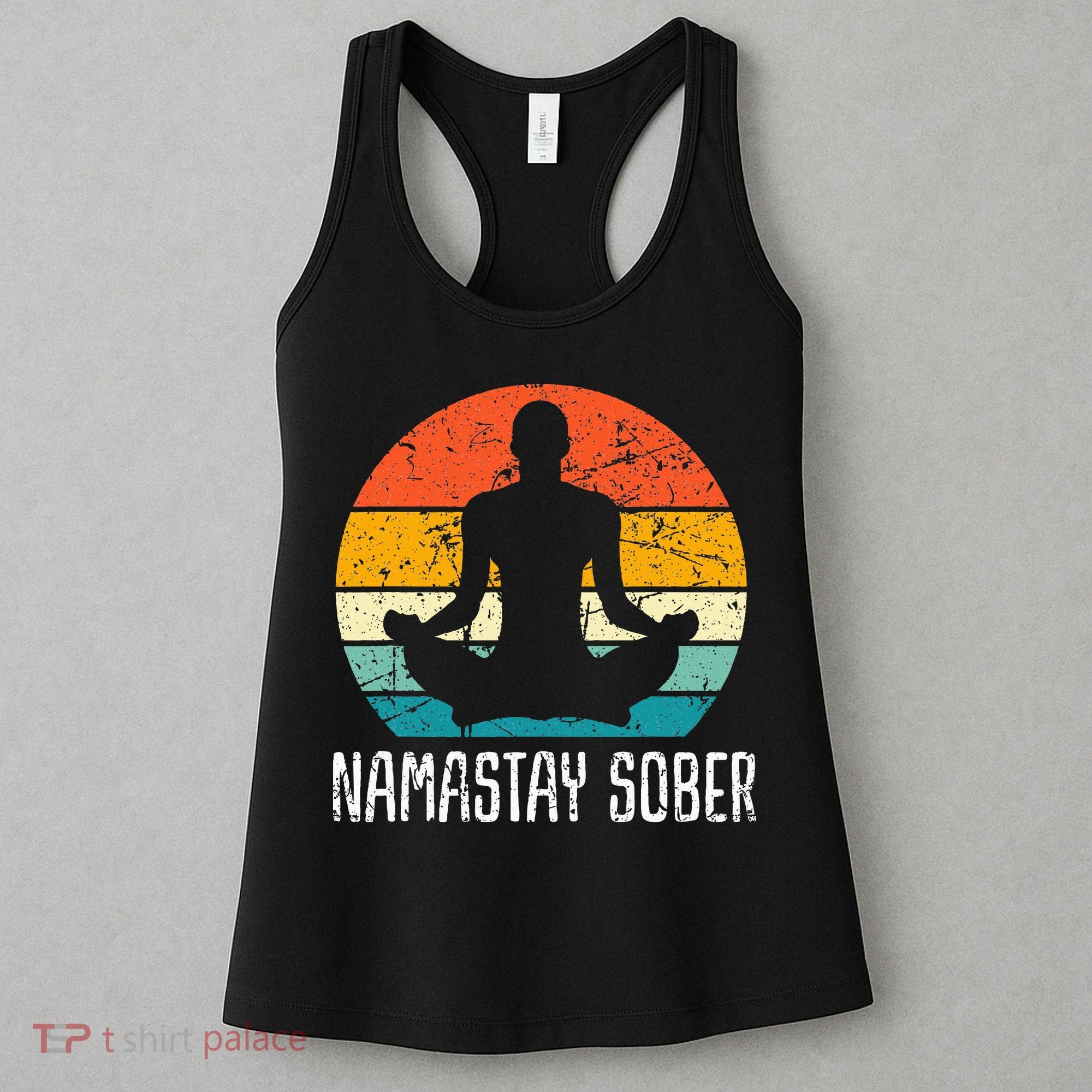 Namastay Sober Recovery Support Sobriety Na Aa Women's Tank Top