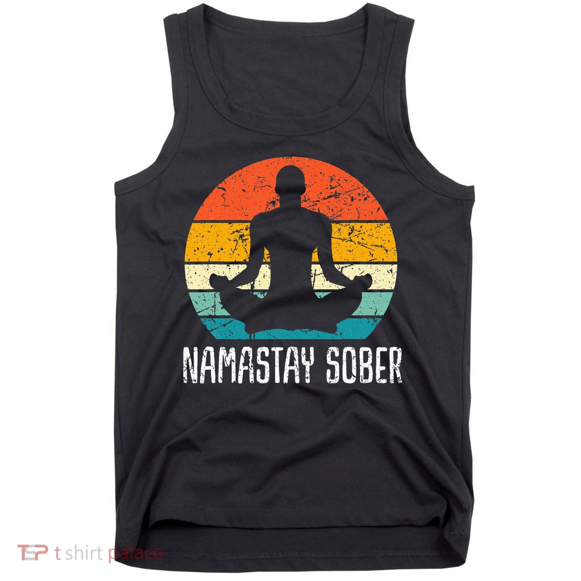 Namastay Sober Recovery Support Sobriety Na Aa Tank Top
