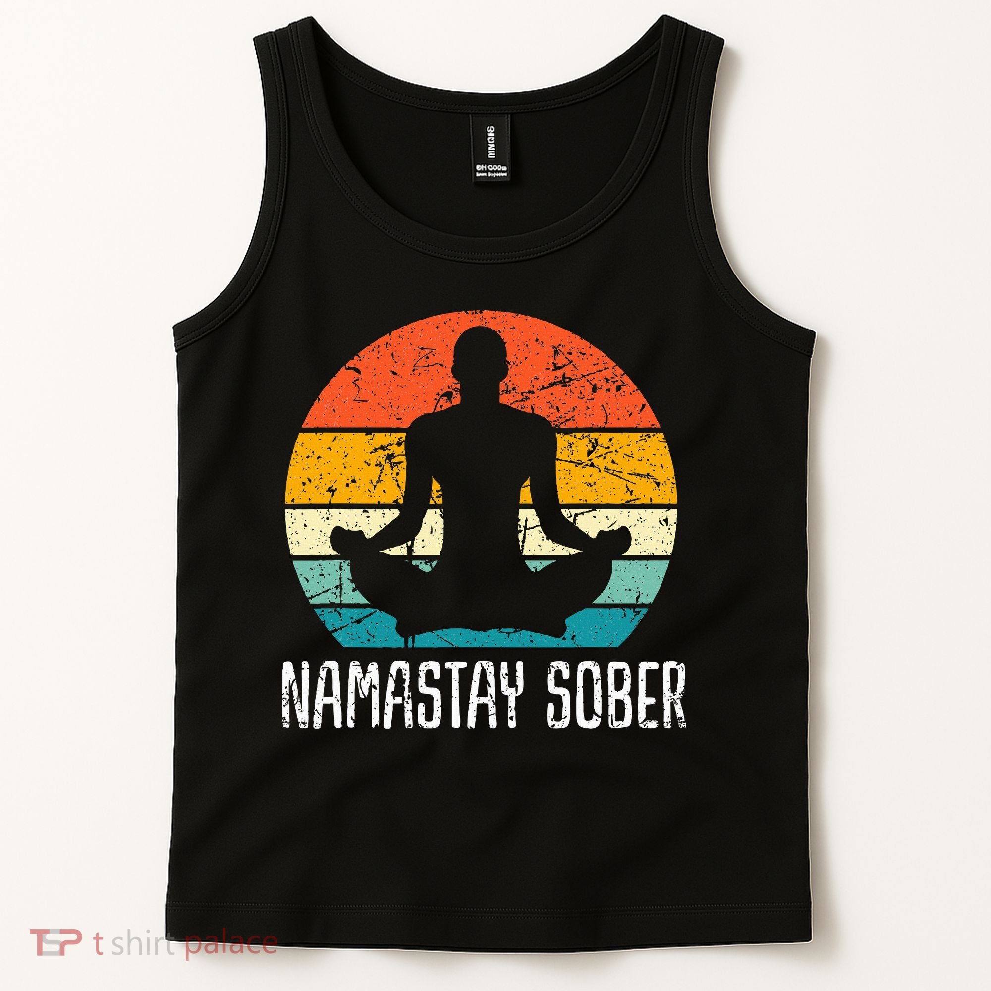 Namastay Sober Recovery Support Sobriety Na Aa Tank Top