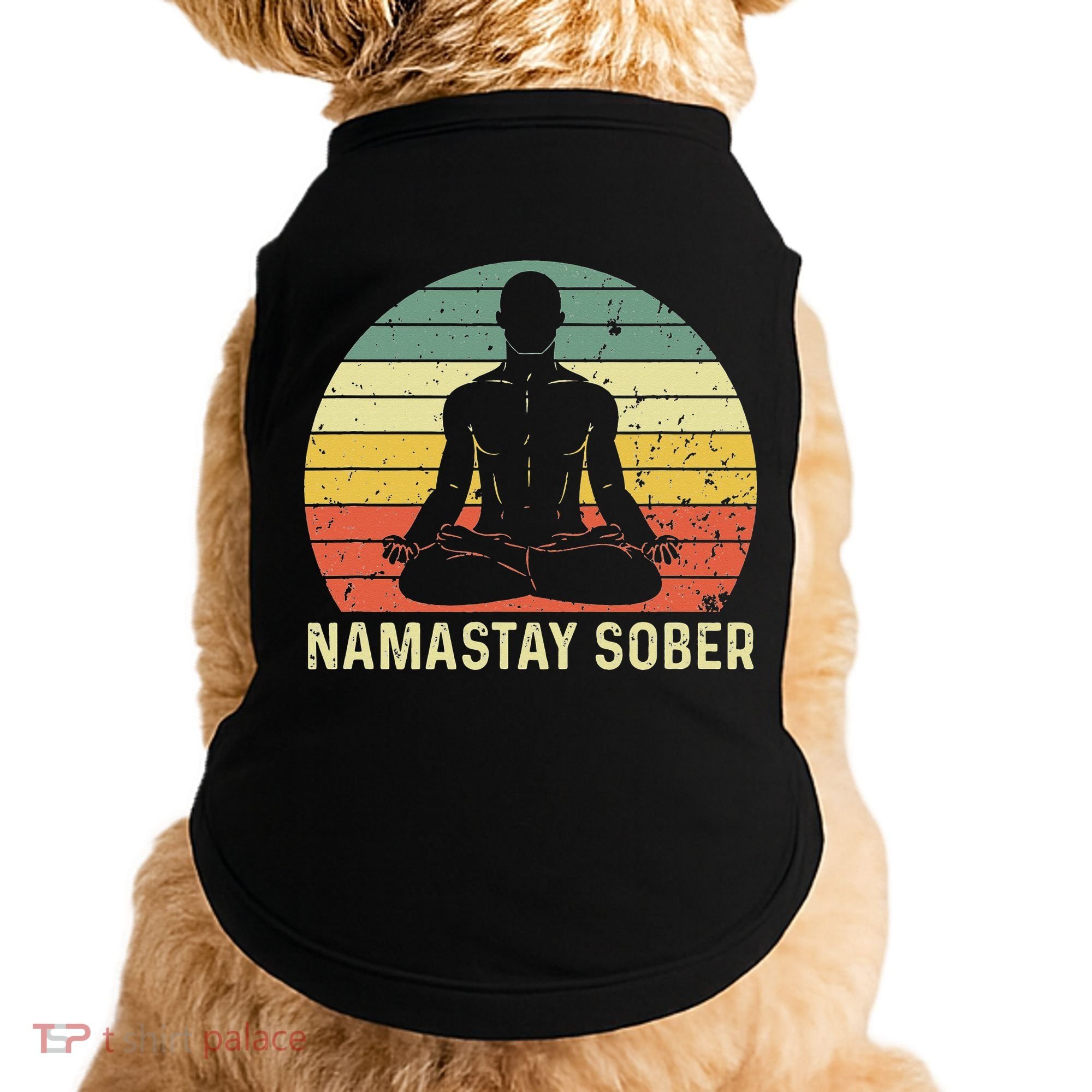 Namastay Sober Recovery Support Sobriety NA AA Doggie Tank