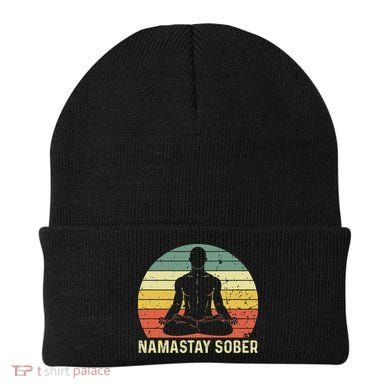 Namastay Sober Recovery Support Sobriety NA AA Beanie