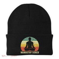 Namastay Sober Recovery Support Sobriety NA AA Beanie thumb 0
