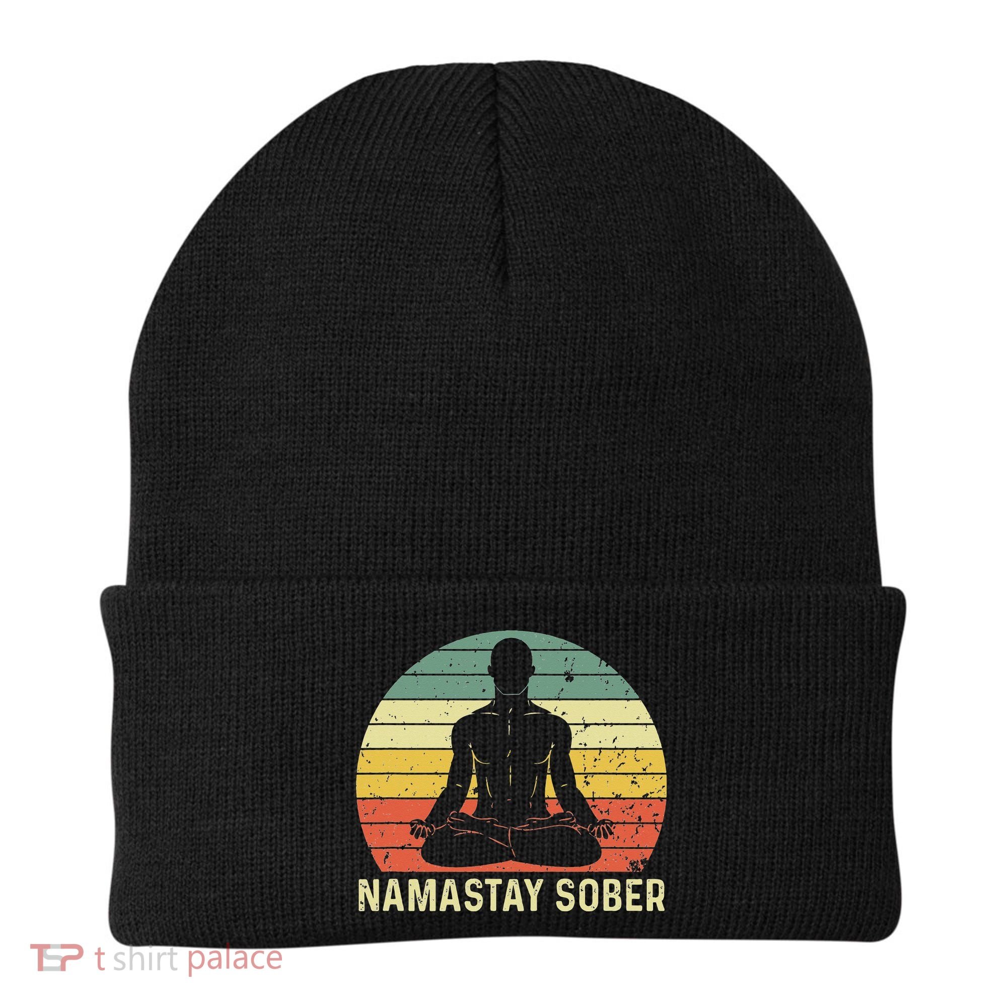 Namastay Sober Recovery Support Sobriety NA AA Beanie