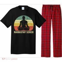 Namastay Sober Recovery Support Sobriety NA AA Pajama Set thumb 0