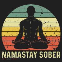 Namastay Sober Recovery Support Sobriety NA AA Tumbler thumb 3