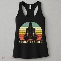 Namastay Sober Recovery Support Sobriety NA AA Women's Tank Top thumb 3