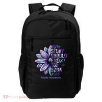 No Story Should End Too Soon Suicide Prevention Awareness Backpack thumb 0