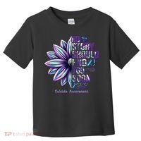 No Story Should End Too Soon Suicide Prevention Awareness Toddler T-Shirt thumb 0