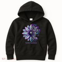 No Story Should End Too Soon Suicide Prevention Awareness Kids Hoodie thumb 0
