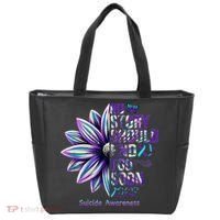 No Story Should End Too Soon Suicide Prevention Awareness Tote Bag thumb 0