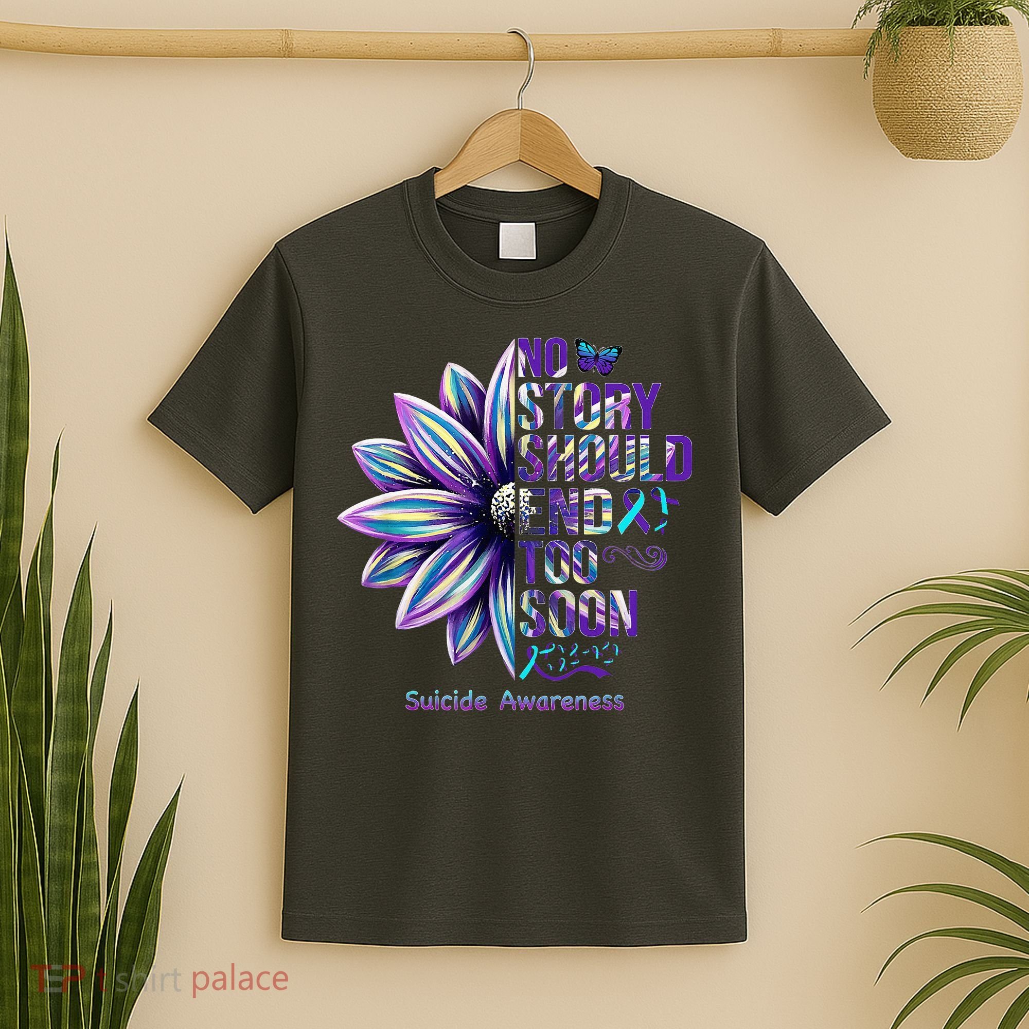 No Story Should End Too Soon Suicide Prevention Awareness T-Shirt