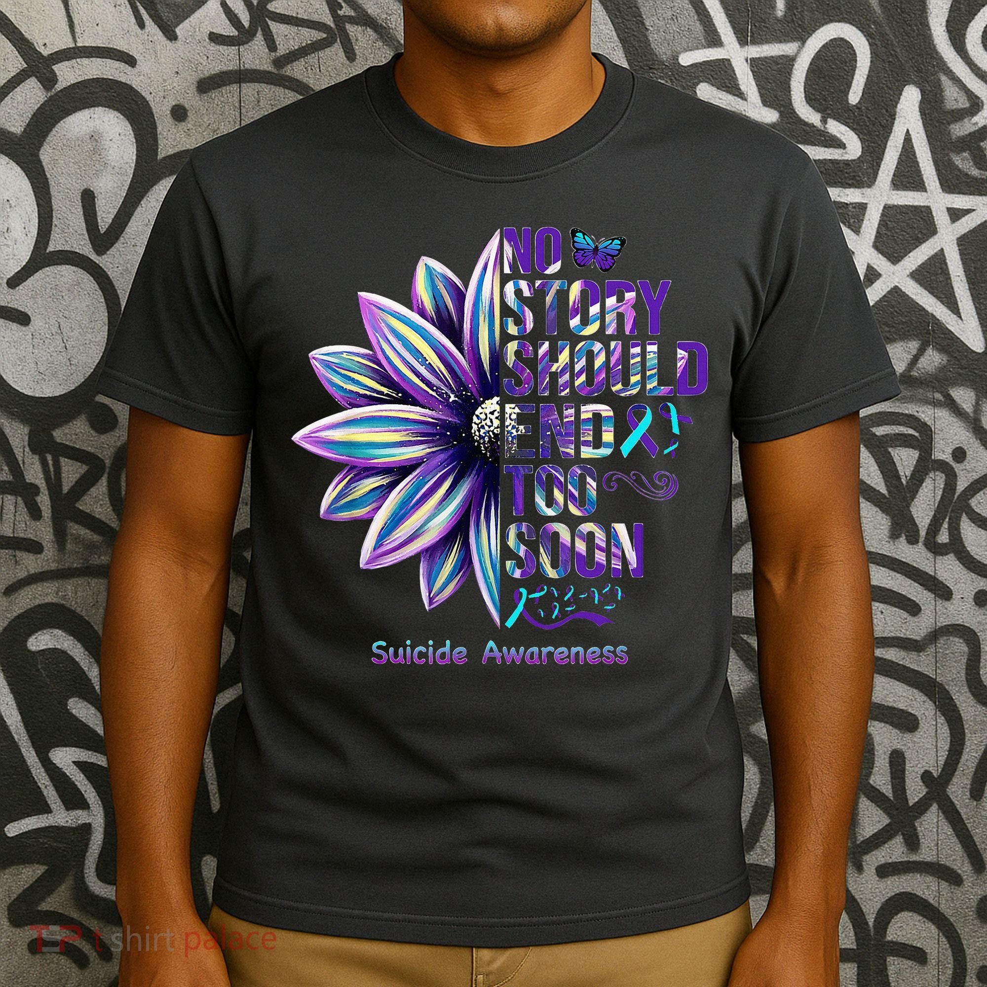 No Story Should End Too Soon Suicide Prevention Awareness T-Shirt