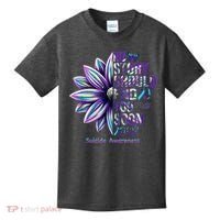 No Story Should End Too Soon Suicide Prevention Awareness Kids T-Shirt thumb 0