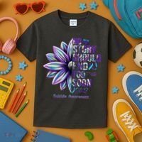 No Story Should End Too Soon Suicide Prevention Awareness Kids T-Shirt thumb 3