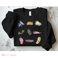Nudibranch Sea Slug Marine Biologist And Aquarist Sweatshirt thumb 2