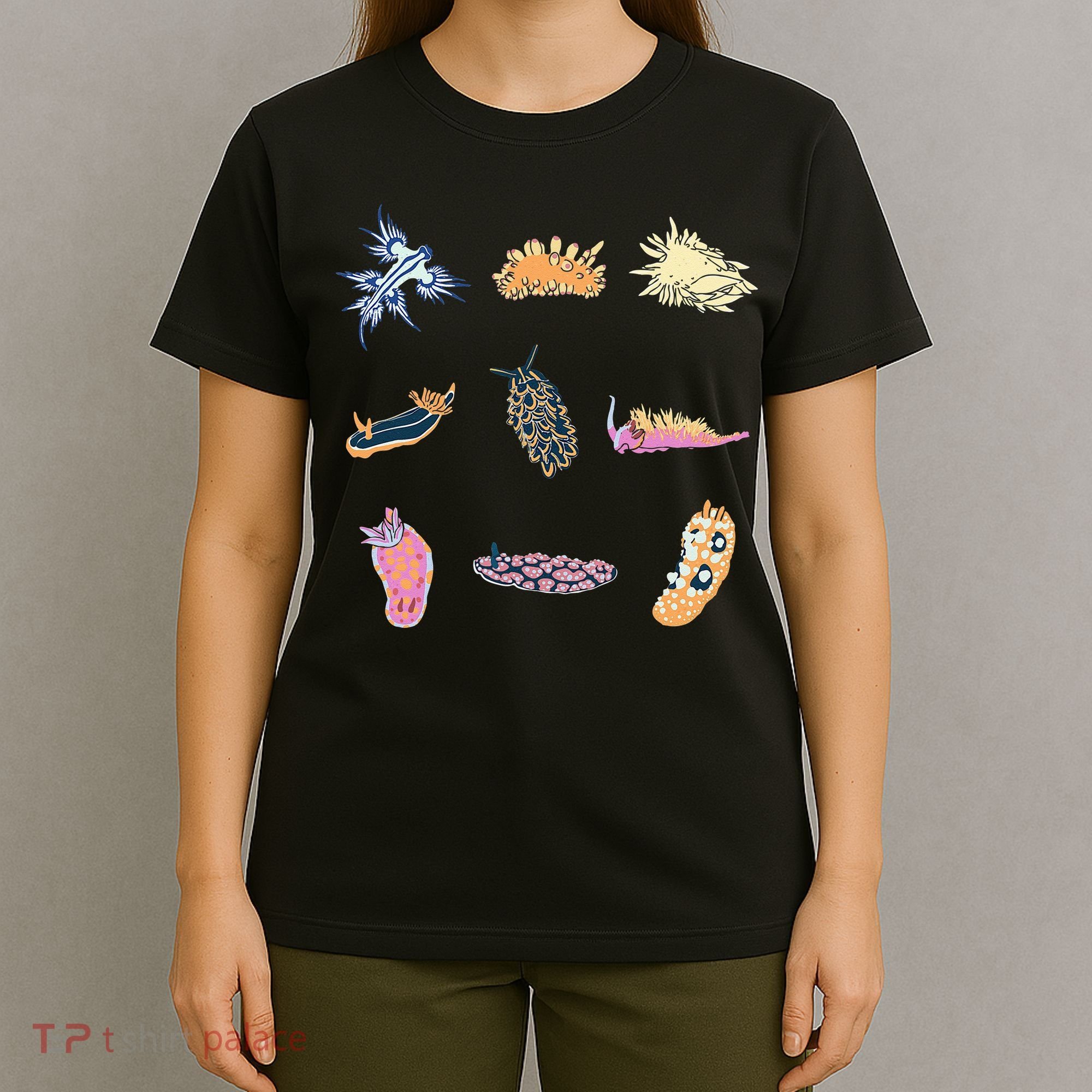 Nudibranch Sea Slug Marine Biologist And Aquarist T-Shirt