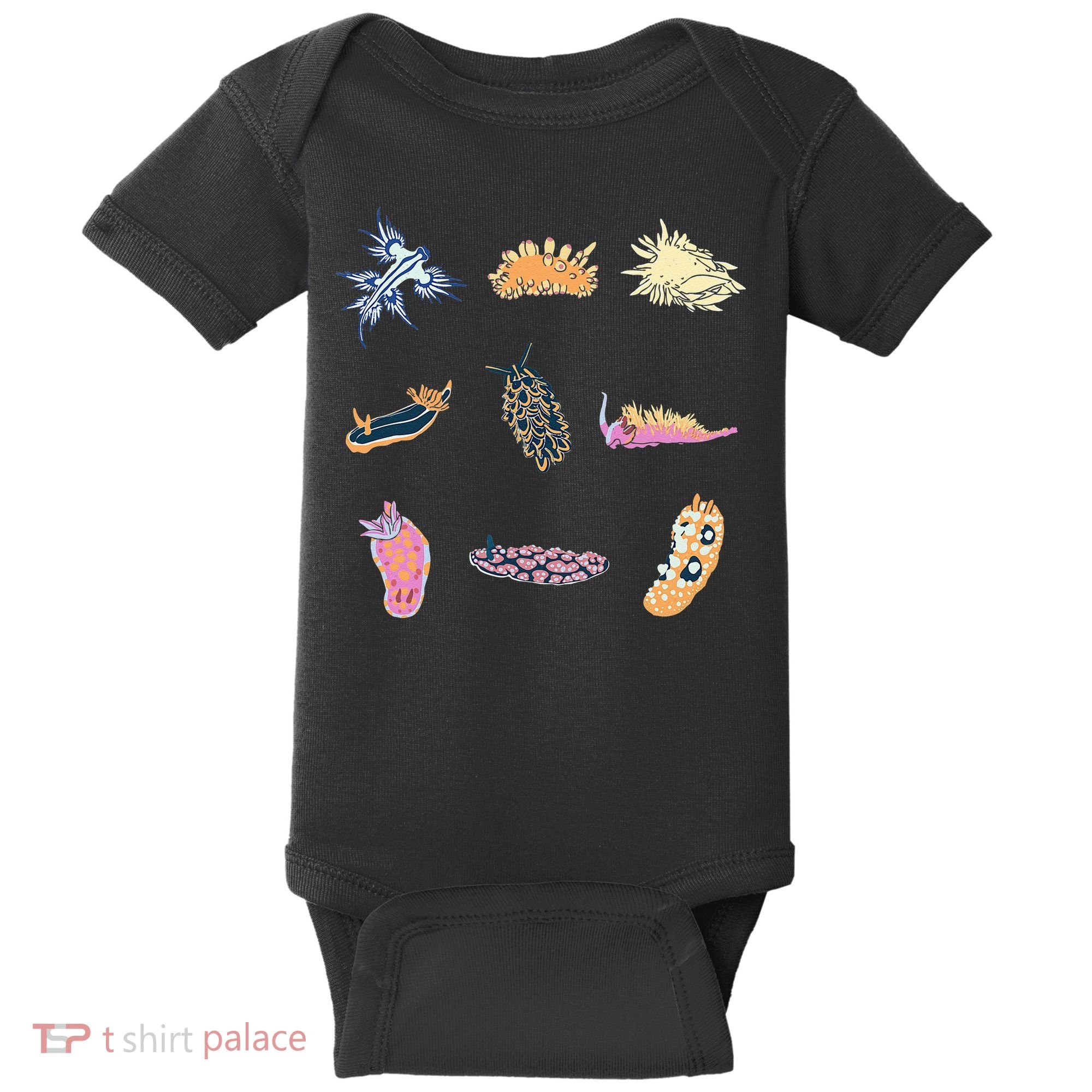 Nudibranch Sea Slug Marine Biologist And Aquarist Baby Bodysuit